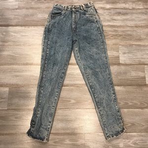 Vintage 1980’s chic brand acid wash jeans